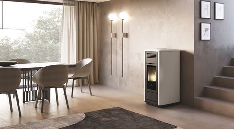Edilkamin Milla H 15 Evo, blanc crème