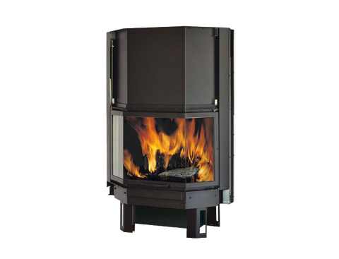 EK63 Firek 3, foyer à bois à vitre prismatique
