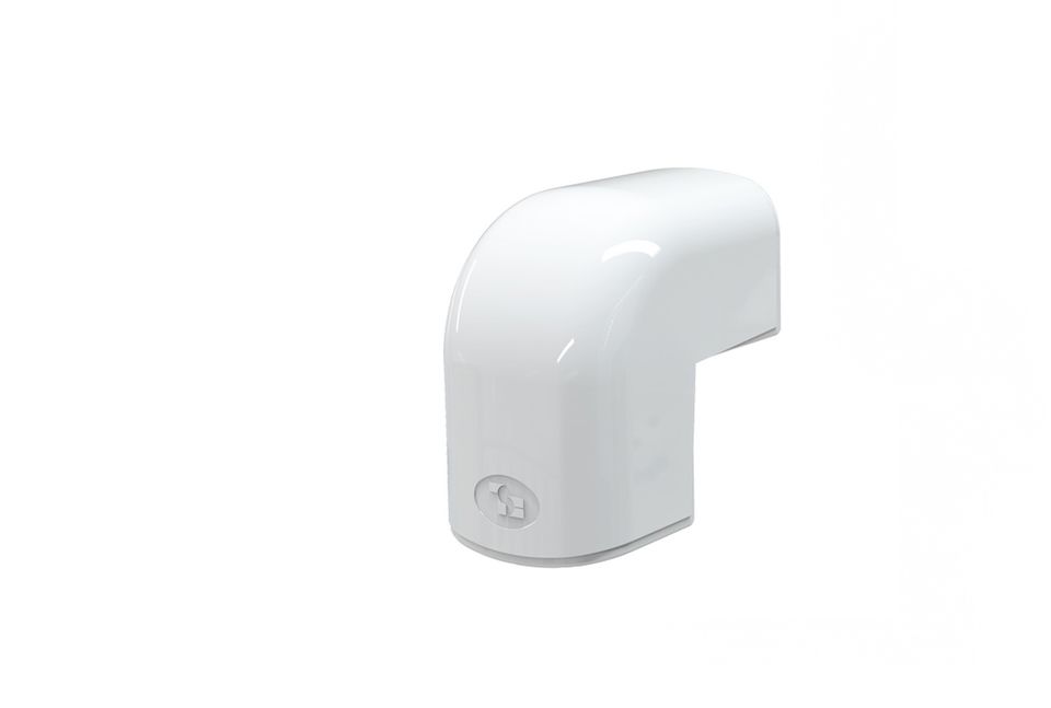 Angle extérieur Tecnosystemi Optima CAE blanc