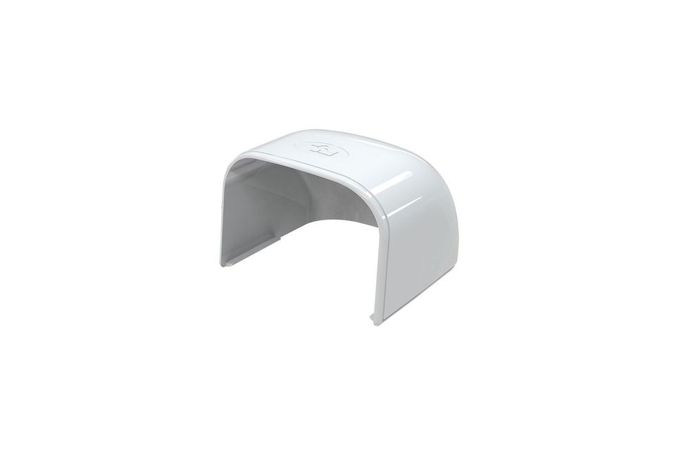 Embout de fermeture Tecnosystemi Optima TC blanc