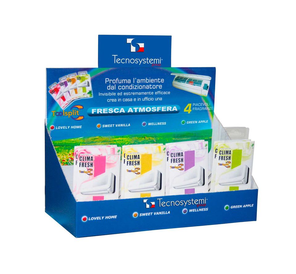 Présentoir de parfums Tecnosystemi Split pour unité intérieure